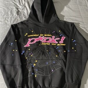 Black Graphic Hoodie